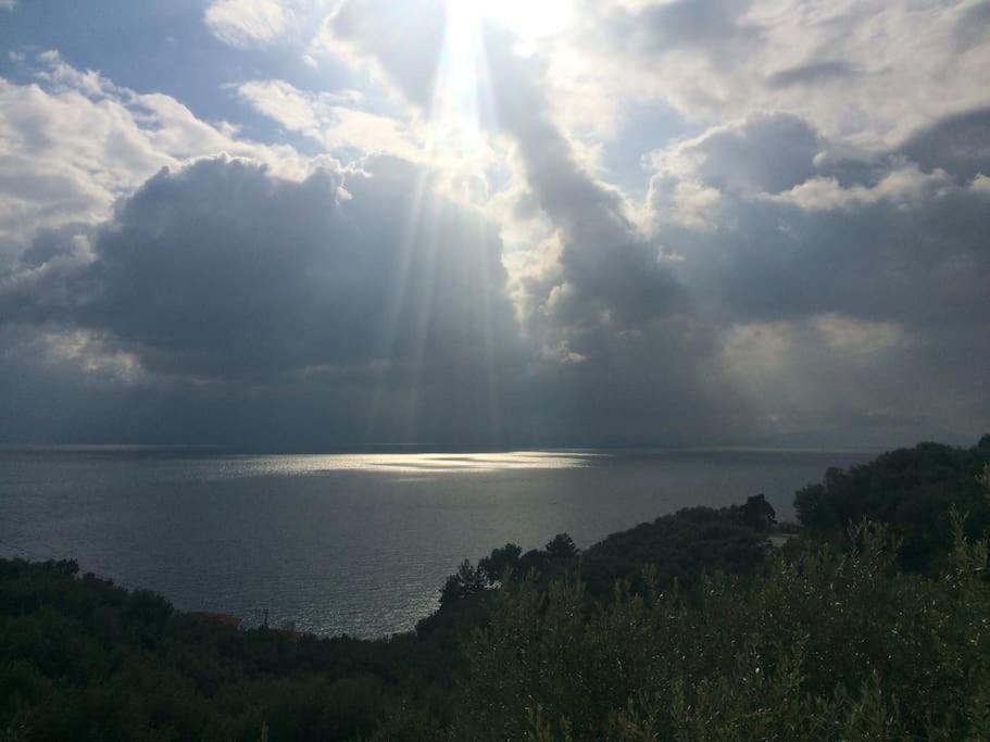 Pelion Mountain & Sea Villa - Private Studio Ano Gatzea Exterior photo